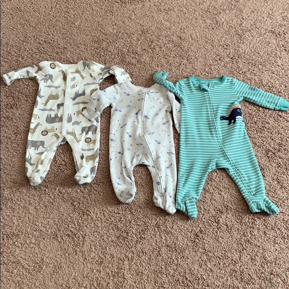Bundle of 3 Carters PJs